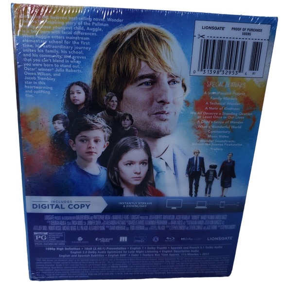 Wonder Steelbook Blu-Ray + Digital Code Target Exclusive Brand New Sealed - Picture 2 of 5